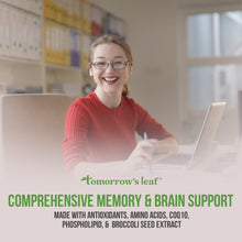Load image into Gallery viewer, Tomorrow's Leaf® Comprehensive Memory & Brain Support