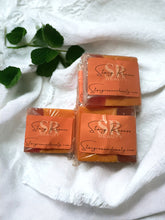 Load image into Gallery viewer, Turmeric Brightening Soap Bar with Lemon