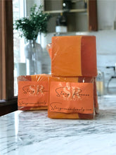 Load image into Gallery viewer, Turmeric Brightening Soap Bar with Lemon