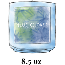 Load image into Gallery viewer, Blue Clover Candle bougie parfumée by Flowering Pharmacy®
