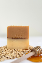 Load image into Gallery viewer, oatmeal honey soap bar

